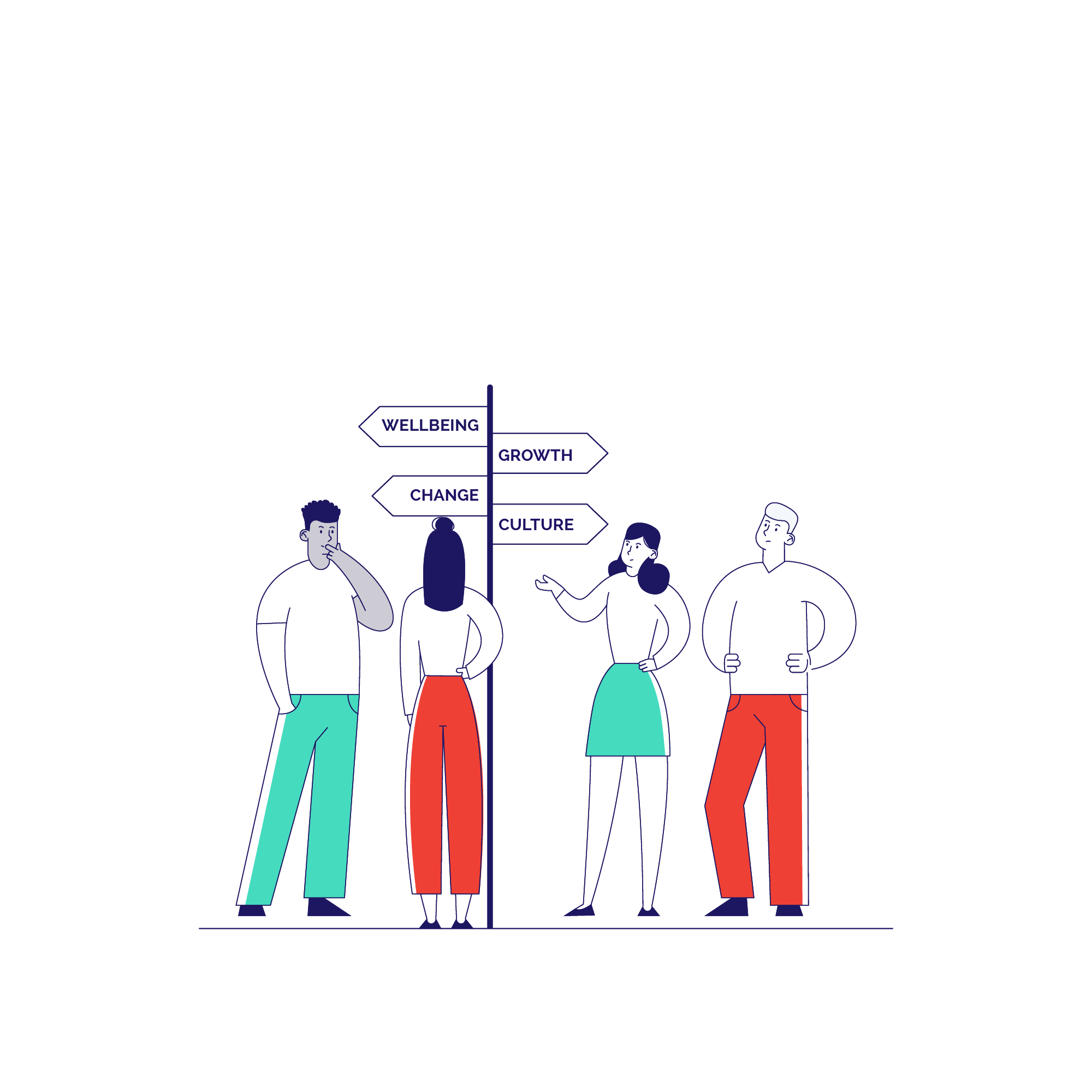 Cognizance Brand Design Illustrations